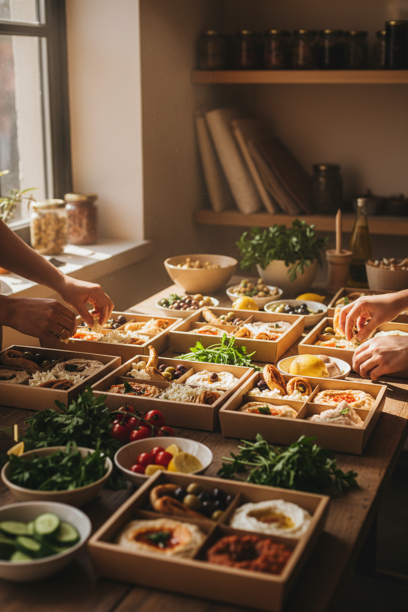 Atölye sahnesinden bir kare